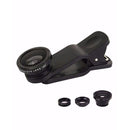 Kit Universal de Lentes 3 em 1 Para Smartphone UL-30